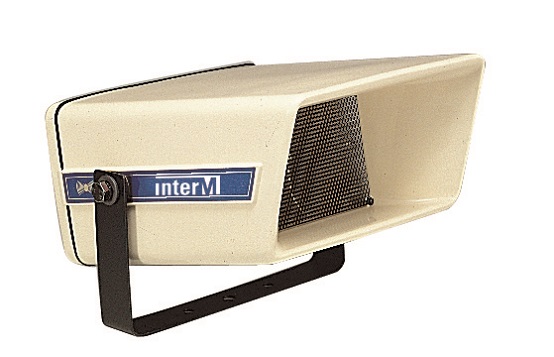 Inter M CH-532 Altavoz de bocina transparente de 30 W